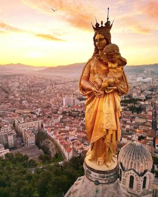 Le Seduisant T2/Terrasse, Notre Dame De La Garde Apartment Marseille